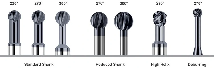 undercutting end mills