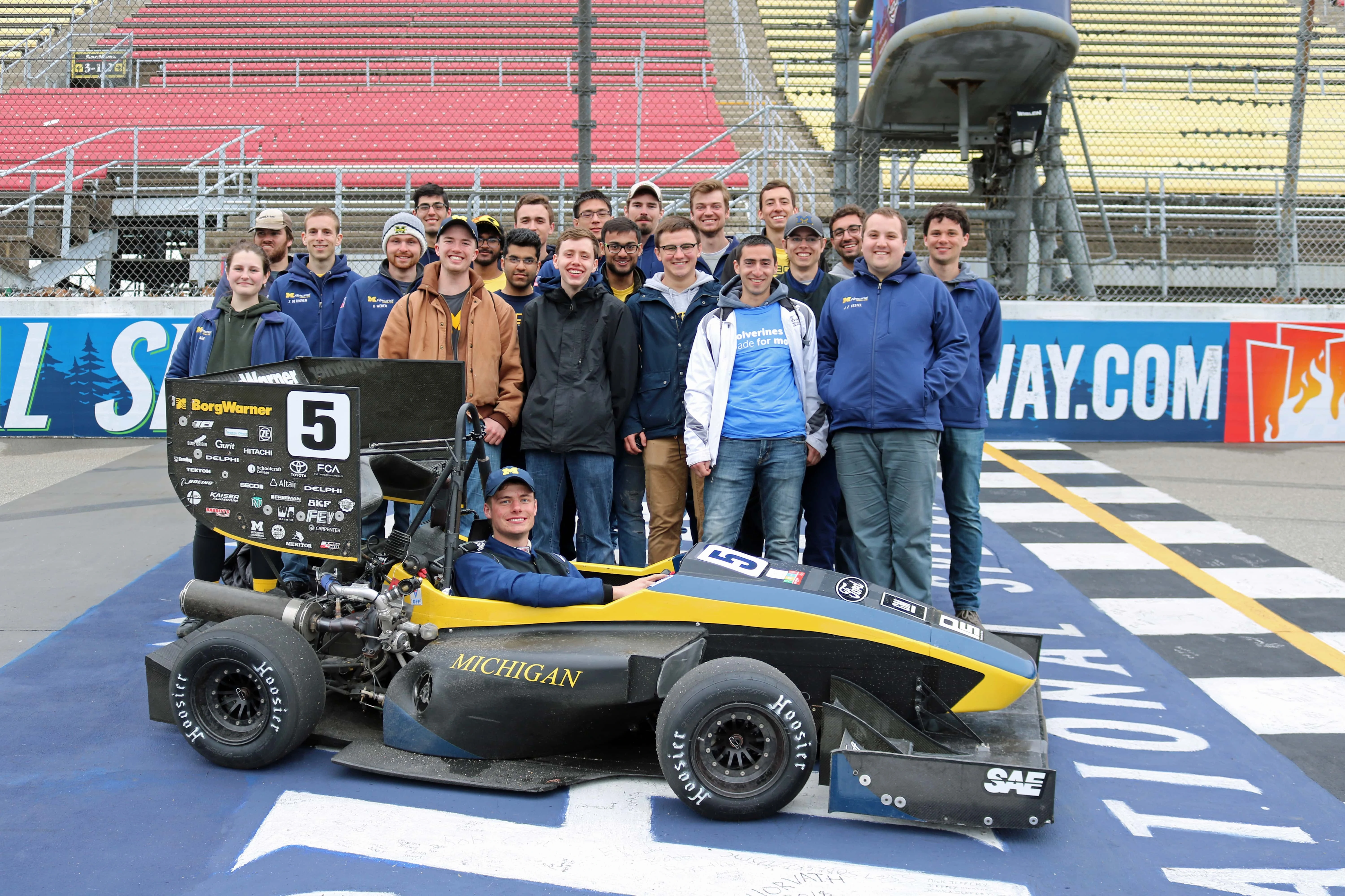 University of Michigan Formula SAE Racing Featured Customer