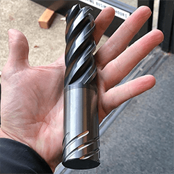 helical end mill