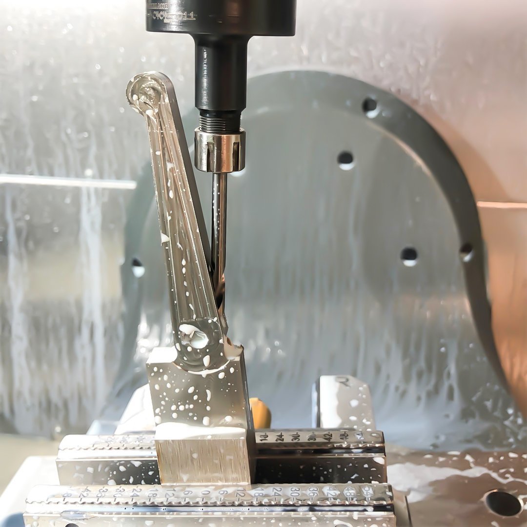 end mill machining metal