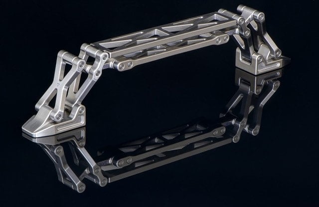 machined metal art from Titan Ring Design