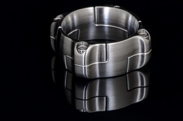 machined metal ring from Titan Ring Design