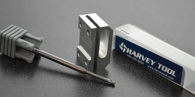 .078" harvey tool ball nose end mill for slotting