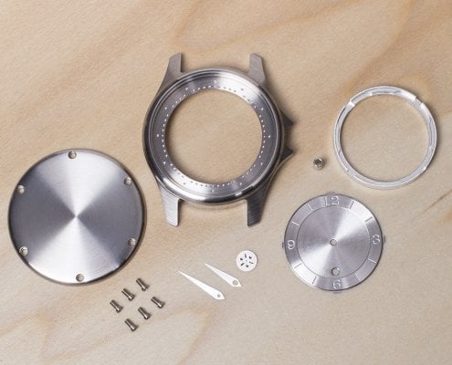 schon dsgn disassembled wrist watch