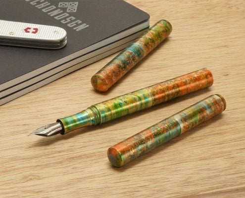 schon dsgn multicolored fountain pens