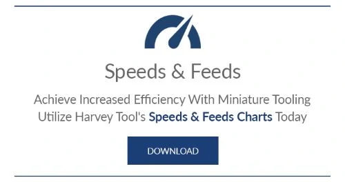 speeds and feeds chart ad