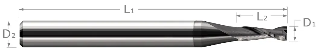 Woodworking Upcut End Mill