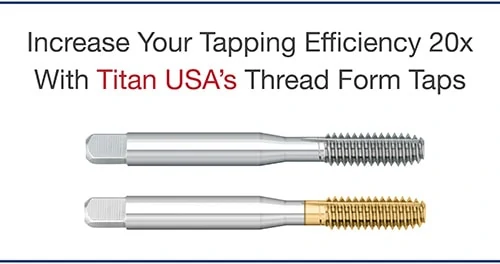 two titan usa thread form taps