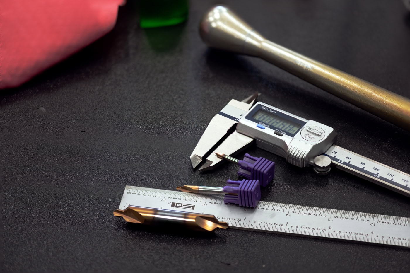 0.02mm/m Accuracy Level 8 Inch Precision Level Tool - Carbon Steel With  0.02mm/m Accuracy Machinist Level